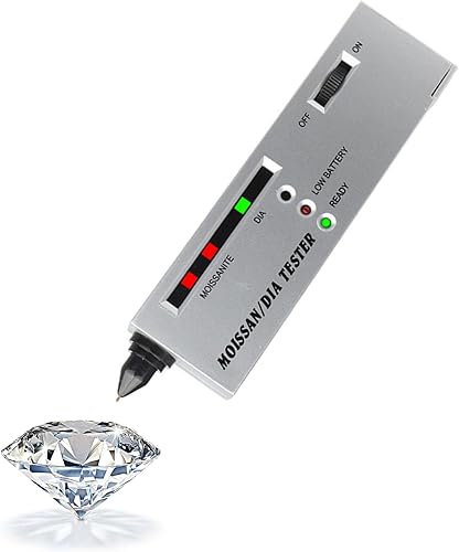 Probador de diamantes Probador de diamante profesional de alta precisión Probador de diamantes Moissan para principiantes y expertos