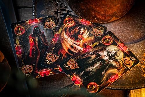 Bicycle Dark Templar Knights Baraja de Poker miniatura 7