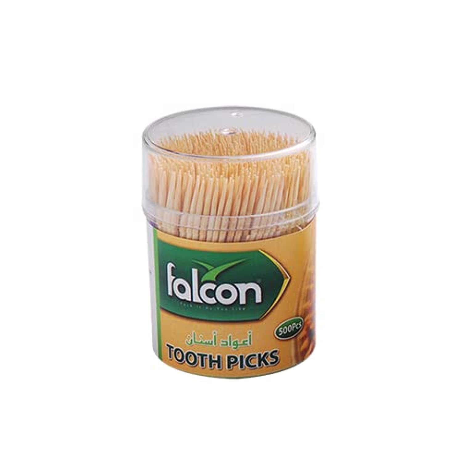 Falcon Bamboo Toothpicks, 500 Pieces