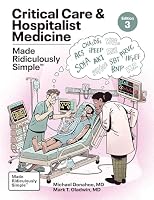 Critical Care and Hospitalist Medicine Made Ridiculously Simple 1962445038 Book Cover