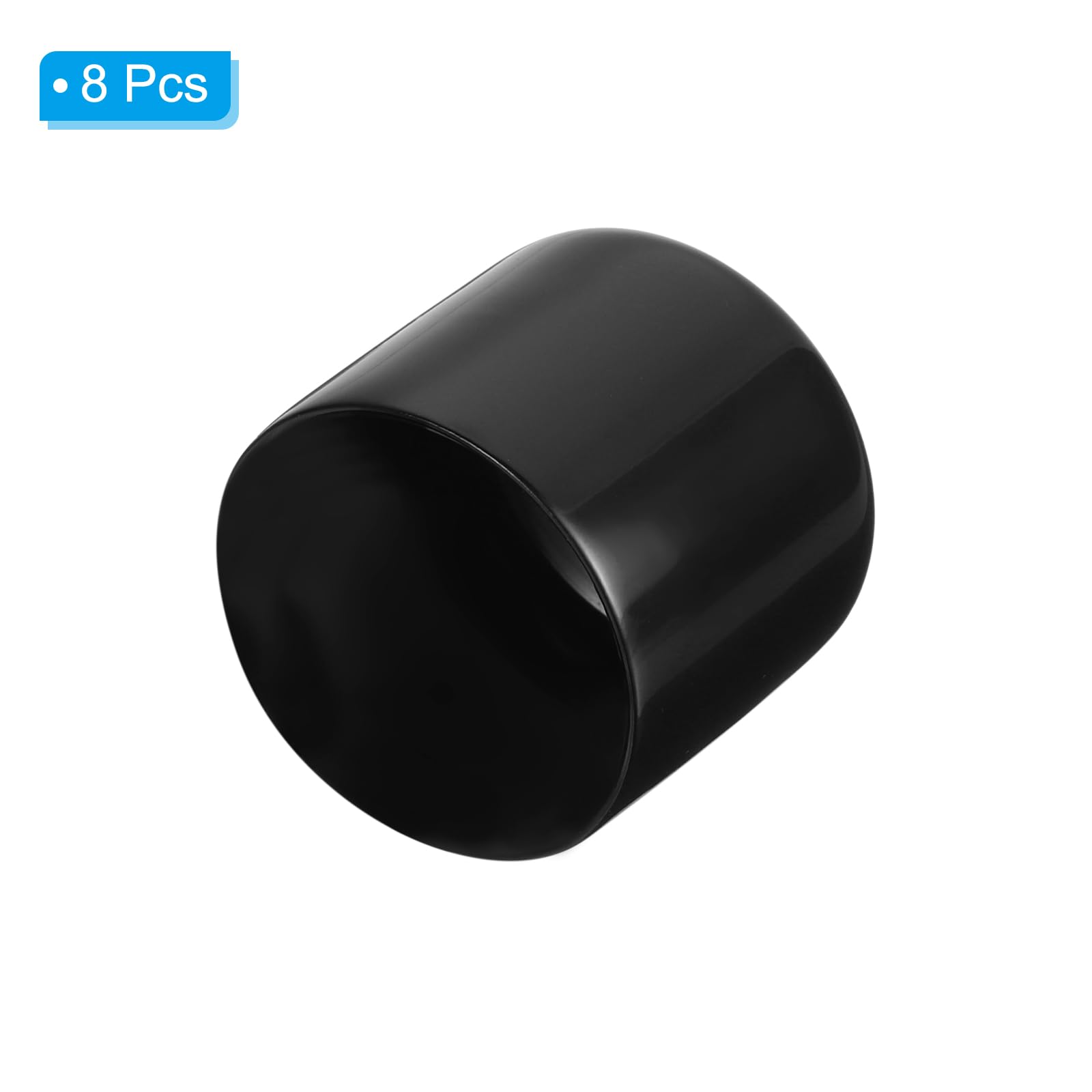 PATIKIL 1 3/8" ID Round Rubber End Caps - Image 3