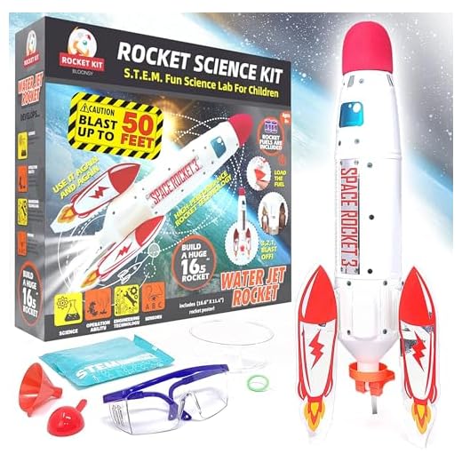 BLOONSY Water Rocket Kit | Water Rockets for Kids | Toy Rocket Launcher for Kids