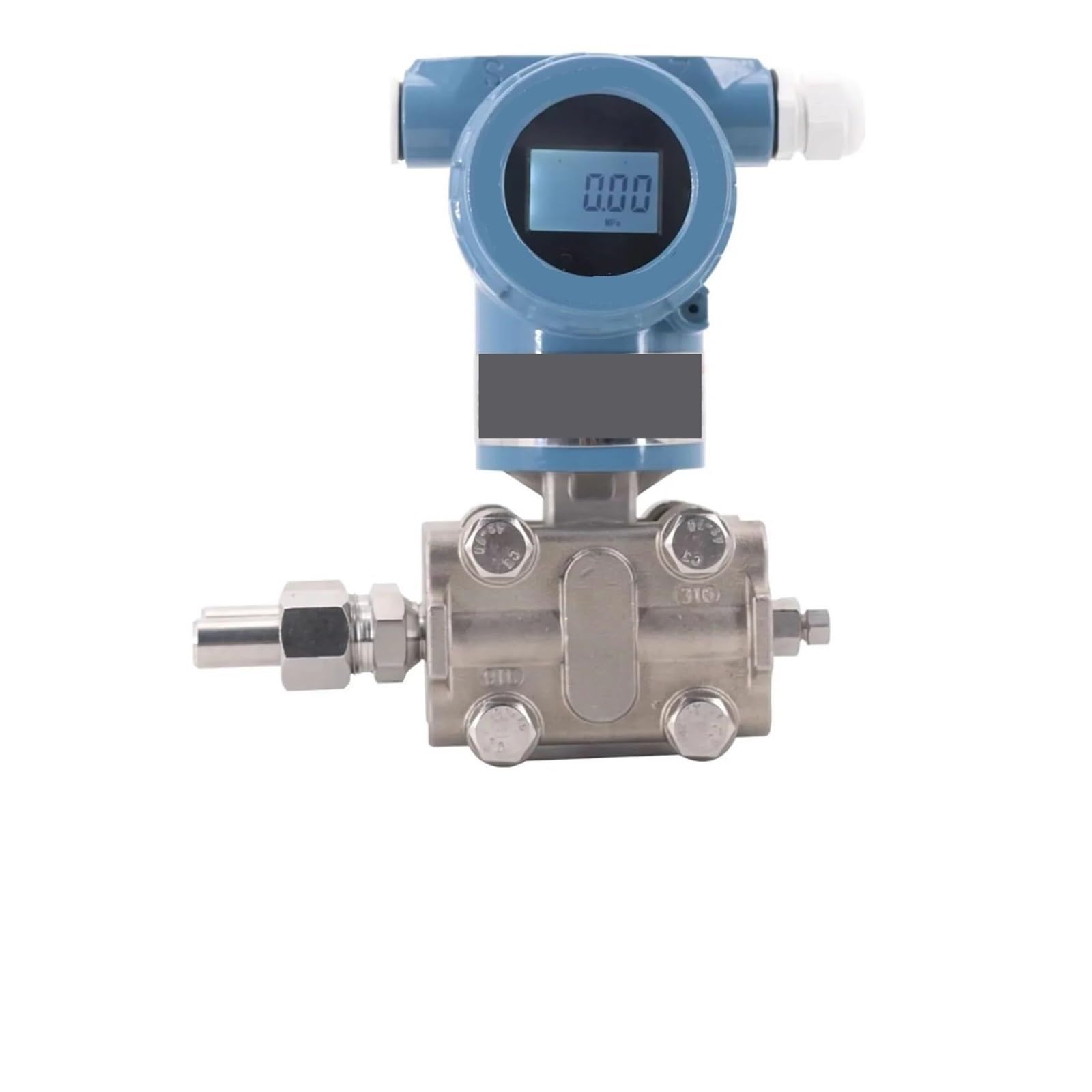 Amrttwy 1 Pressure Transmitter, Pressure Transmitters Explosion-Proof Transmitter, Intelligent Anti-Corrosion Capacitor Monocrystalline Silicon For Differential Dp/Gp 0-600Pa 0-00Kpa(0-20Kpa)