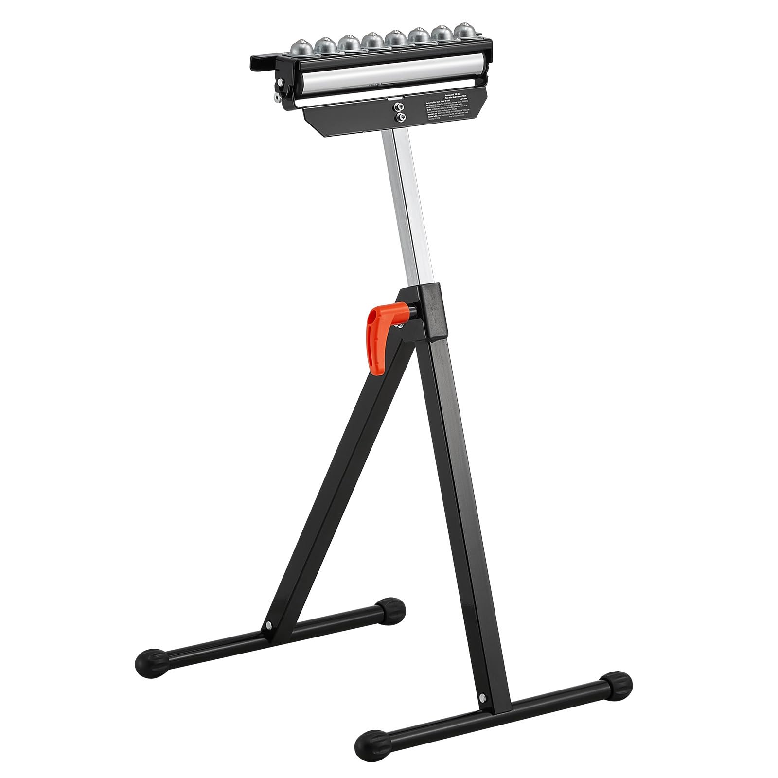 Happybuy Roller Stand, 300 lb Load Capacity, 26.8-42.5 in Adjustable Height, Folding Heavy Duty with 11.5 inch Polished Multi-Directional Roller Head