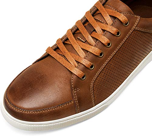 Image of Jousen Men's Fashion Sneakers Classic Retro Casual Shoes for Men Breathable Business Dress Sneaker