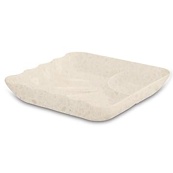 Melamine Sandwich Plate, 6 Inches/15.2 cm, Terrosoivory | Durable | Food Safe | Breakfast | Momos | Serving