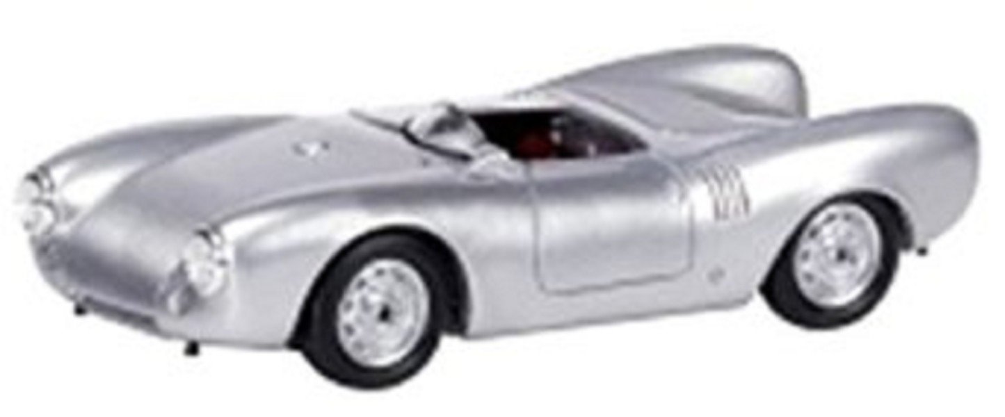 Schuco　ポルシェ 550 Spyder　ミニカー シルバー Amazon | シュコー 1/43 ポルシェ 550 スパイダー シルバー 完成