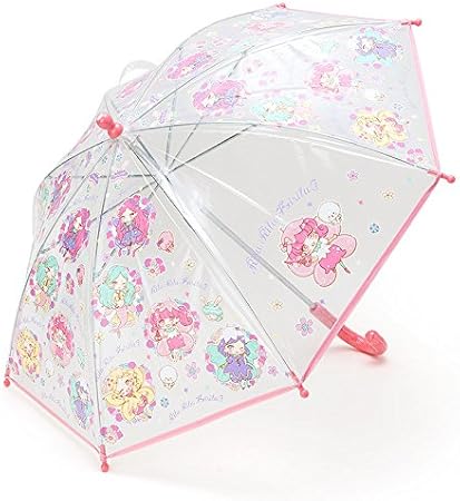 Amazon Co Jp リルリルフェアリル キッズクリア傘 フラワー 40cm 服 ファッション小物