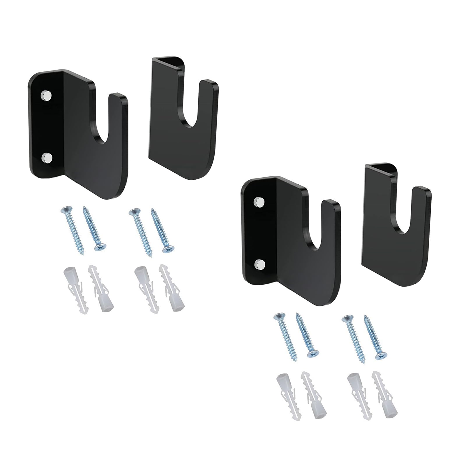 Wall Mount Skateboard Hanger Horizontal Skateboard Deck Display Rack Skateboard Hooks Hanger For Skateboard Deck Storage Skateboard Wall