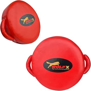 Wolf x Round Pad Kickboxing Punching training Focus pad