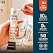Bare Bones Bone Broth Instant Powdered Mix, Variety Pack, 8 Chicken and 8 Beef, 15g Sticks, 10g Protein, Keto & Paleo Friendly Bone Broth Packets, 16 Total Servings