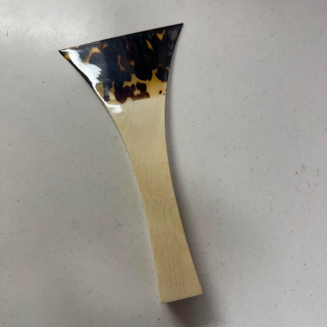 極上 津軽三味線 撥 バチ 鼈甲 美品】津軽三味線 撥 極上 鼈甲 一枚物
