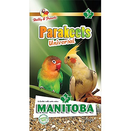 Manitoba Mangime Per Uccelli Parakeets Universal Kg. 1 - Alimenti Uccelli