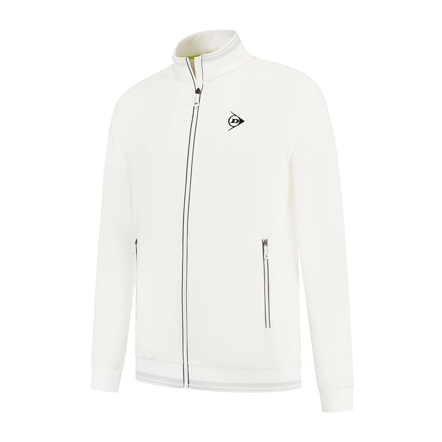 DUNLOP CLUB BOYS KNITTED JACKET, White, 140