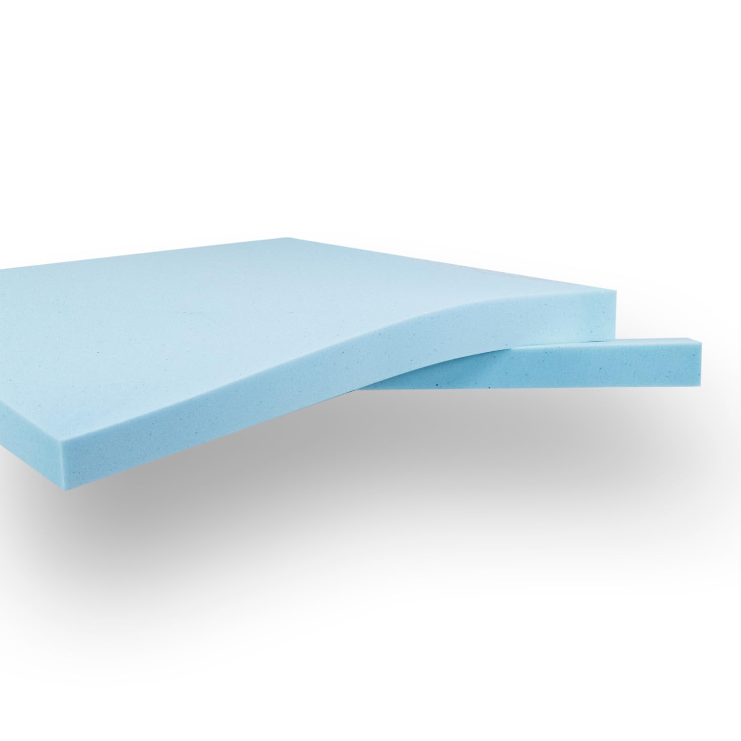 Ferlex - Topper wiskoelastyczny 5 cm | 160 x 190 cm | cząstki żelu | nakładka na materac | nakładka na materac i sofę