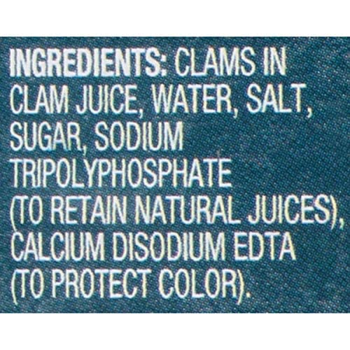 Snows Wild Clams Canned, 6.5oz