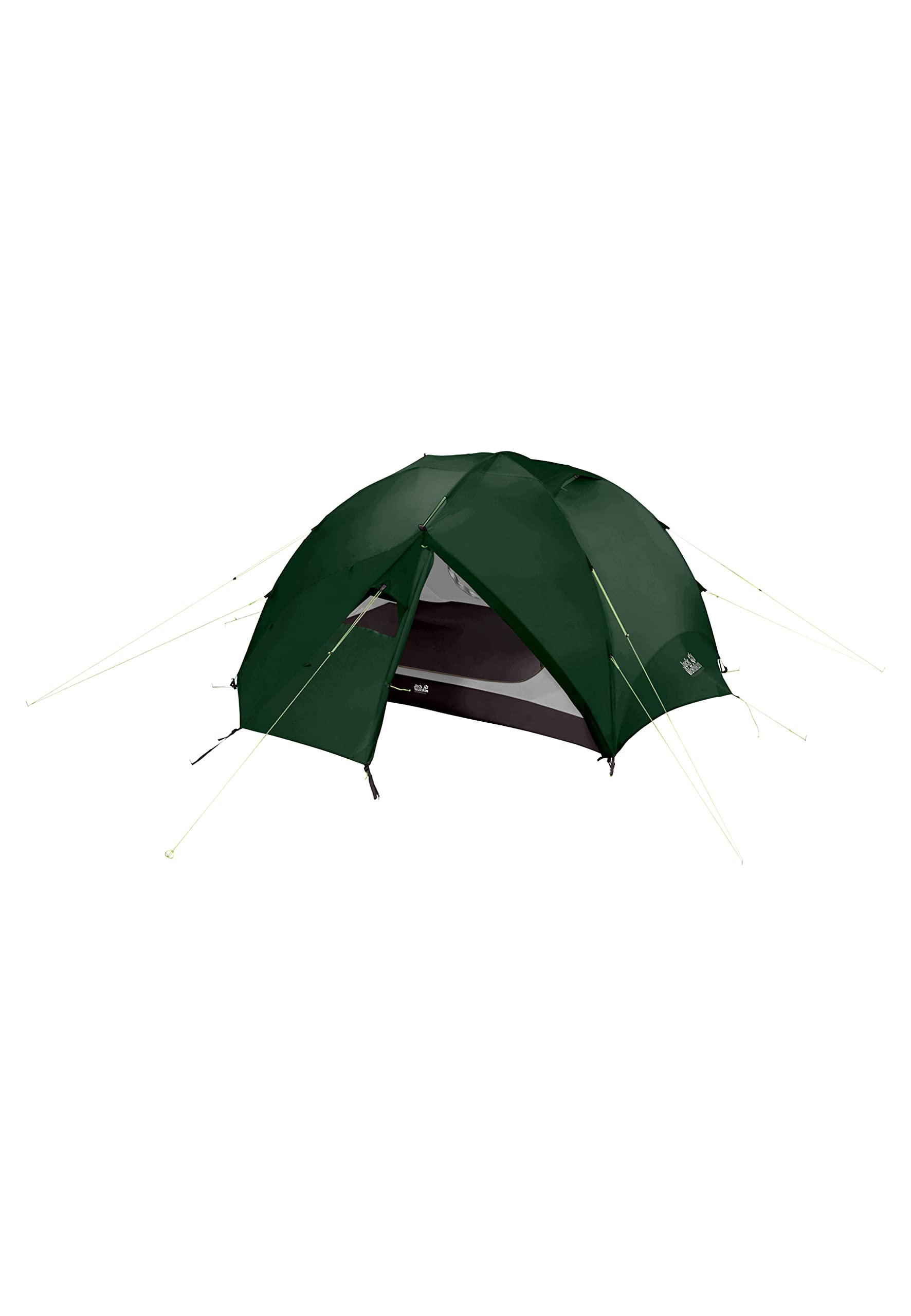 Jack Wolfskin Yellowstone II Valve 2 Inputs 2 Person Dome Tent Tent, Mountain Green, One Size Sports & Outdoors