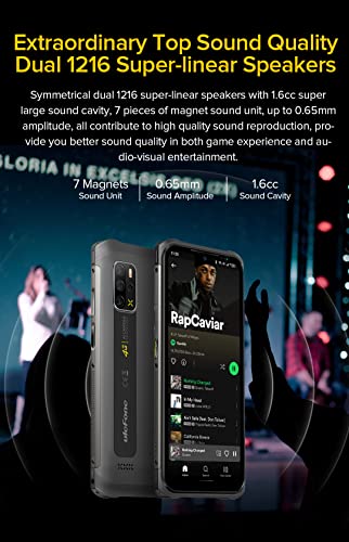 Ulefone Telefono Robusto Armor 12S, Helio G99