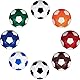 LATRAT Professionelle Tischfußballbälle 8 Stück, Bunt, 32mm, Mini-Fußballbälle, Ersatzteil für Tischfußballspiel, Zubehör für Kinder, Kid, Little Big Kid