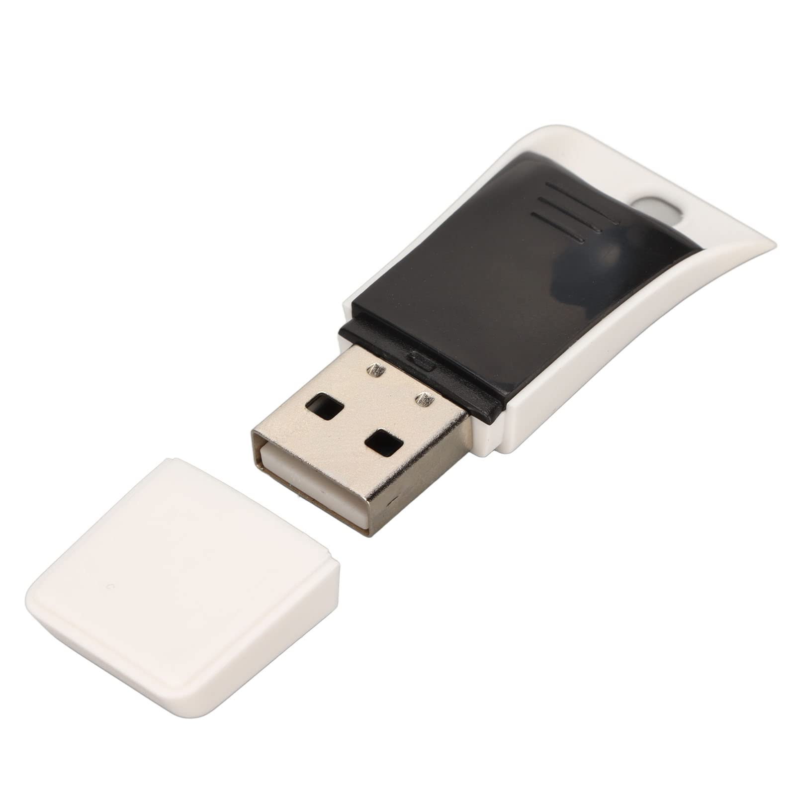 Lettore musicale MP3 con clip posteriore, lettore MP3 a bassi potenti, 1,54 pollici, riduzione intelligente del rumore per l'uso quotidiano per lo sport (64 GB)