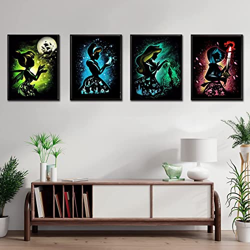 6 Sets Diamond Painting Kit, 5D Adult Diamond Art Circle Full Diamond Painting Kit, Diamond Digital Painting Kit, Gemstone Art Painting Kit, Diy Diamond Painting Beginner Kit (11.8X15.7 Inches) #TOP6