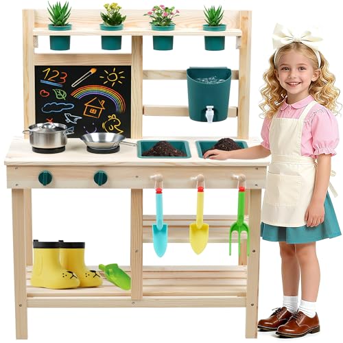 PETKABOO Kids Mud Kitchen Toy