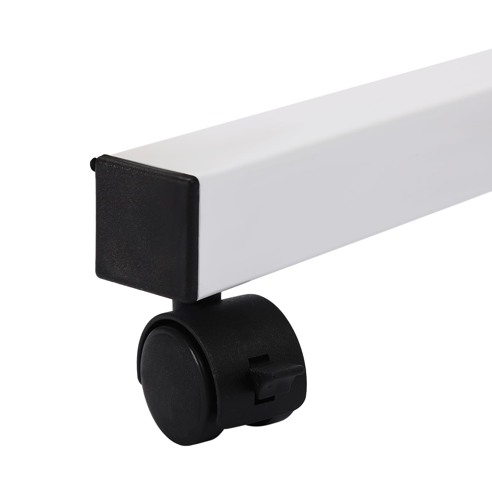 Height Adjustable Standing Desk with Storage Bag and Wheels Rolling Stand Up Desk Computer Table with 180 Flip — view 9