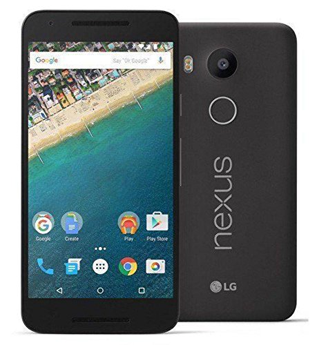 LG Google Nexus 5X H791 16Gb 4G LTE de 5,2 Pulgadas Desbloqueado de fábrica (de Carbono) - Internacional de la No Garantía Negro