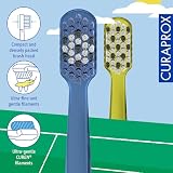 Curaprox CS 5460 Edycja piłkarska 2026, Zielony-Przezroczysty/Niebieski-transparent