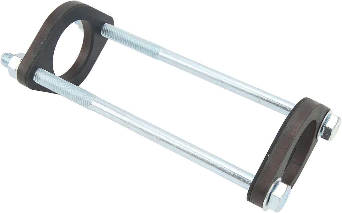 Brilluxa Shock Spring Compressor, Motorcycle Spring Compression Tool, Coil Spring Compressor, 75mm Flexible Steel for Motorbike Suspension Service