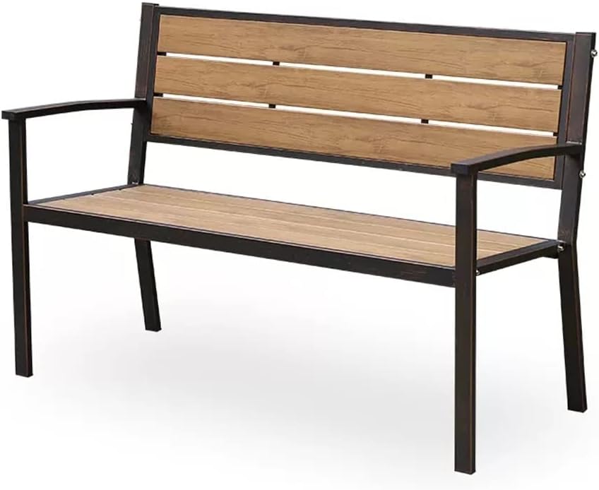 Patio Benches for Outdoors Garden Bench Outdoor Leisure Stool Home Commercial Park Seat Chair Double Garden Benches for Outdoors
