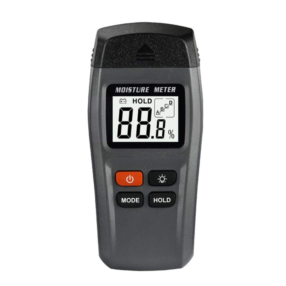 MT-15 Large-Screen LCD Digital Wood Humidity Meter Wood Moisture Tester Moisture Meter Range 0~99.9% & Backlight
