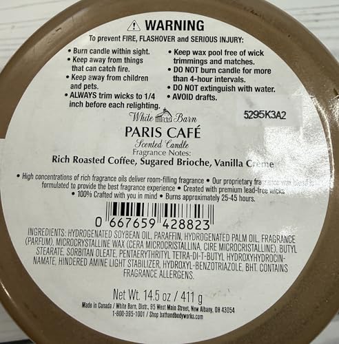 Paris Café 3-Wick Candle product image