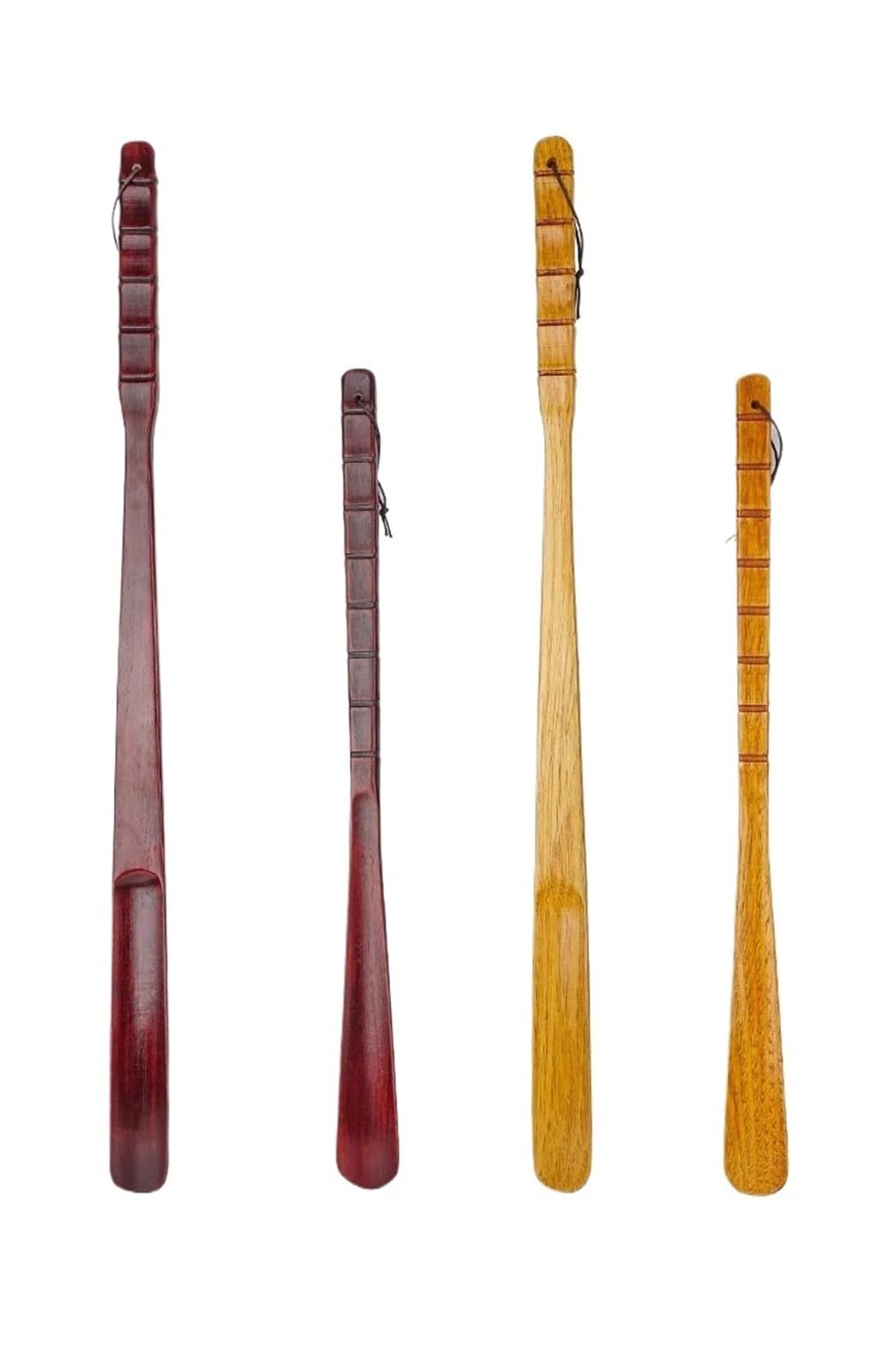 Calzador de madera de 55cm y 70cm con mango largo, calzador profesional de madera, cuchara levantadora útil, herramientas for el hogar
