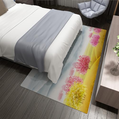 Tapis antidérapant salon 60x120cm lavable sans mue
