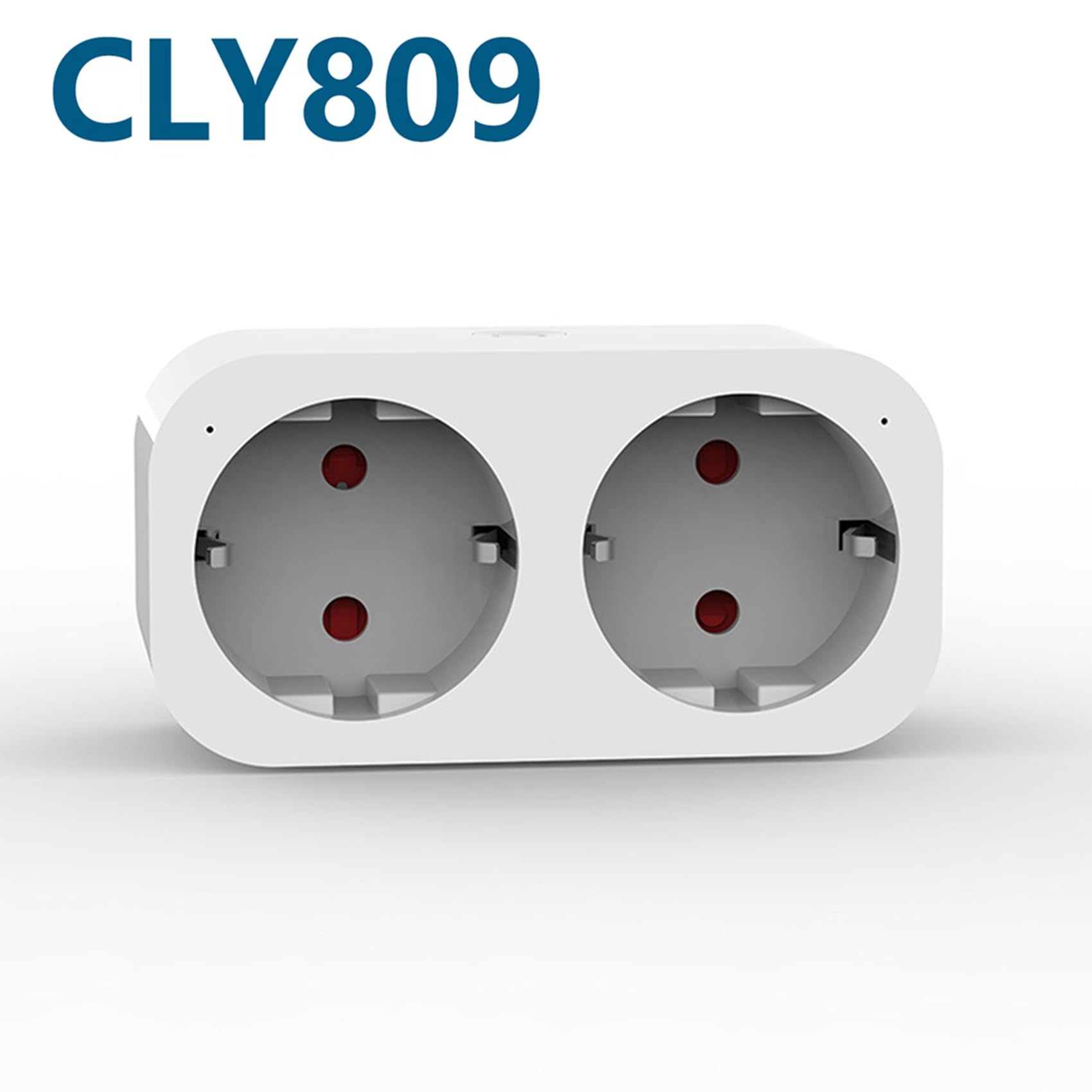 3X TUYA Wifi Dual Plug 16A 2 In 1 Presa Interruttore Home Temporizzazione APP Controllo Vocale CLY809 Spina UE