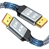Breites Anwendungsspektrum:Ein mit DisplayPort ausgestatteter Computer kann problemlos an HDTV, Monitor, Projektor und andere Geräte mit DP-Schnittstelle angeschlossen werden, um hochauflösendes Audio und Video abzuspielen. Es ist auch kompatibel mit Grafikkarten wie Geforce GTX 980/1080, Radeon R9 290, ASUS HD 7970 DCII, HD Graphics 4600 usw.