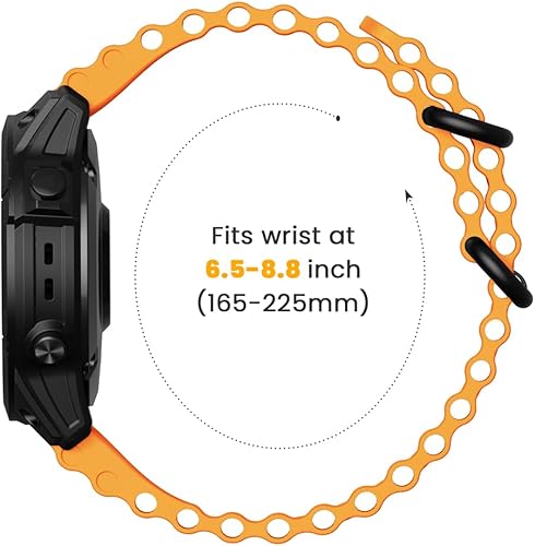 Miniatura 3 de Correa de repuesto para reloj, compatible con Garmin Fenix756Forerunner 955.