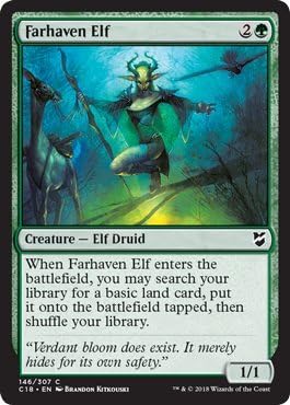 Magic: The Gathering - Farhaven Elf - Commander 2018