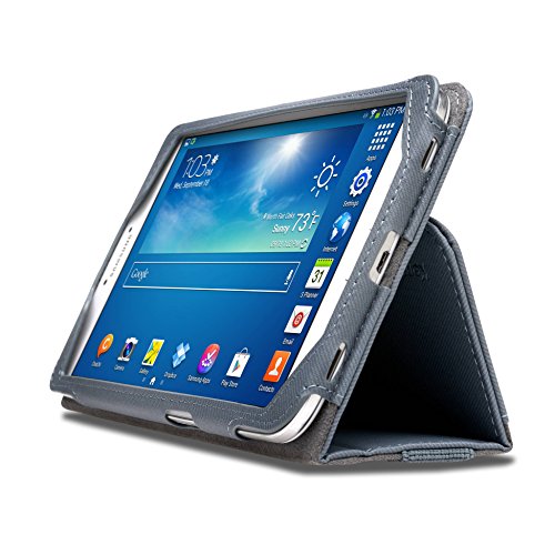 Kensington Portafolio Etui de protection pour Samsung Galaxy Tab 3 8.0 Slate Gris