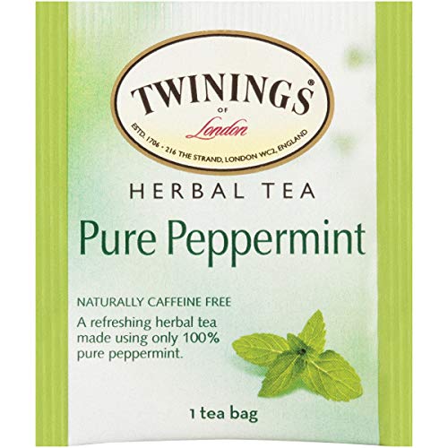 Twinings of London Pure Peppermint Herbal Tea Bags, 20 Count (Pack of 3) - Image 4
