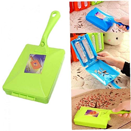Lankater De Mano De Empuje De Vacío De Limpieza Del Cepillo De Mango Largo Tabla Sweeper Limpiador De Rodillos Herramienta Colector De Polvo Accesorios Para El Hogar Color Al Azar