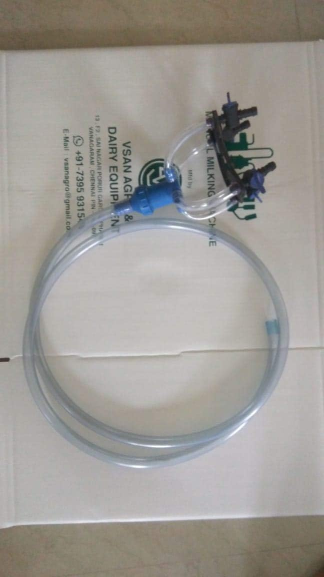 VSAN Manual Milking Machine 4 Way Liner Set