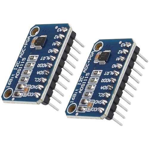 AITIAO 2PCS Pre-Soldered ADS1115 Analog-to-Digital Converter