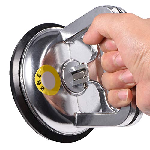 Srliya Ventosa de Vidro Ventosas 13 × 13 × 13 Liga de Alumínio Placa única Ventosa a Vácuo Levantado