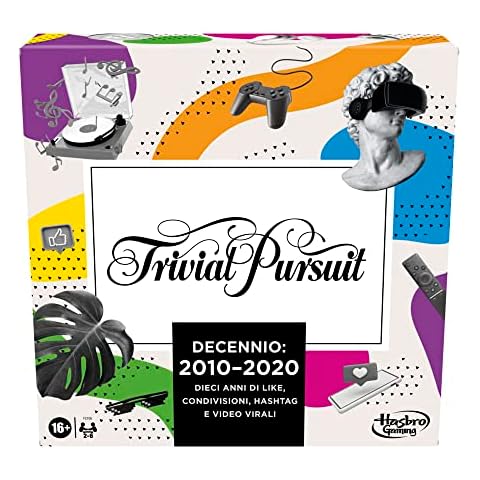 Hasbro Trivial Pursuit 2010-2020 Board Game Cover
