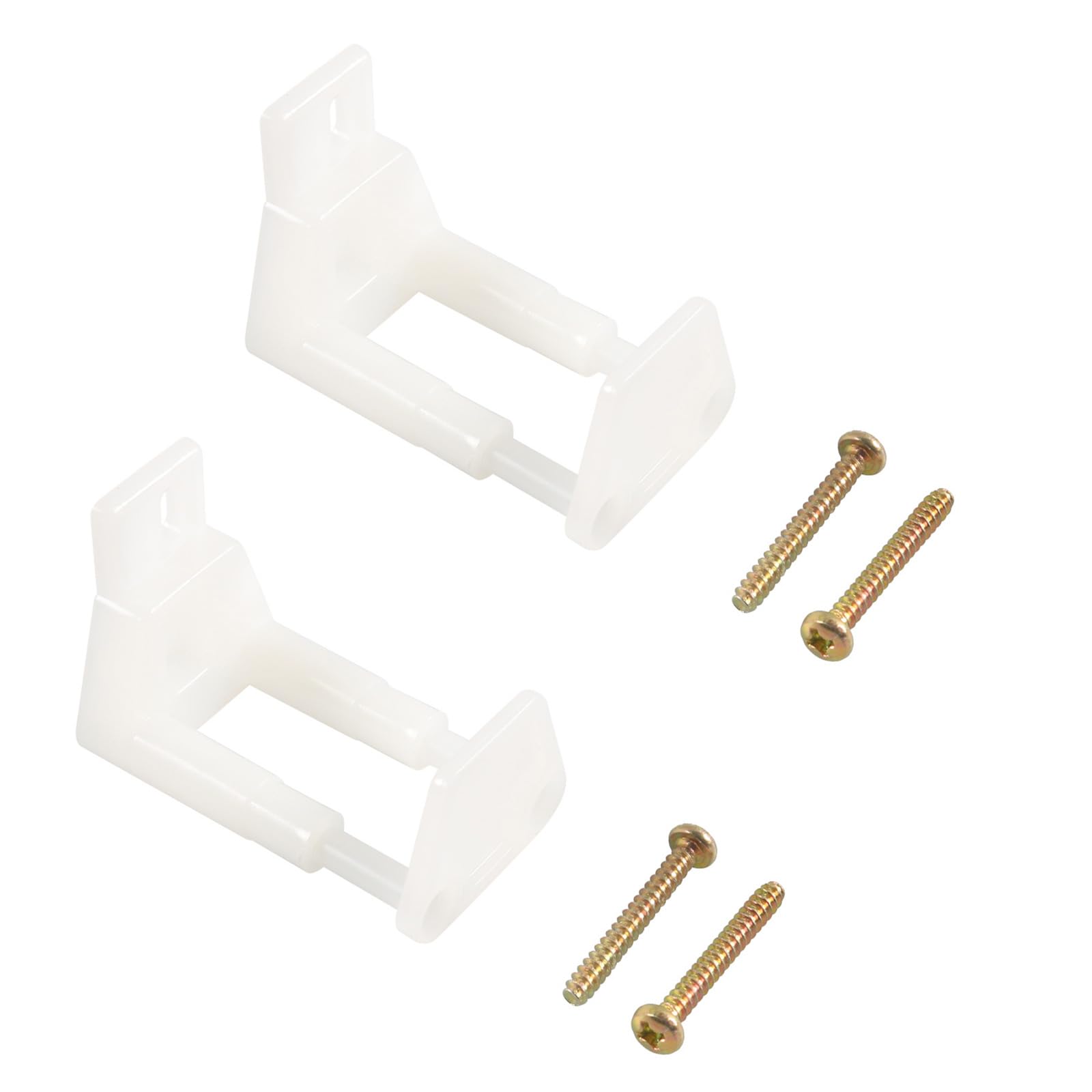 MINGLEA 2PCS Sliding Door Guide Sliding Barn Door Hardware Plastic Barn Door Guide with Screws for Stable & Secure Operation