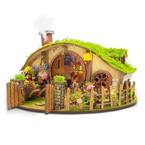LORENOOK The Magic Ring House DIY Miniature House Kit & Book Nook Kit