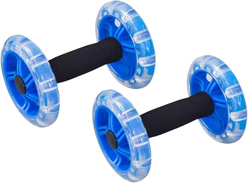 BESPORTBLE Rueda de rodillo abdominal Rodillo de ejercicio abdominal Rueda de entrenamiento de abdomen Equipo de entrenamiento de gimnasio para uso