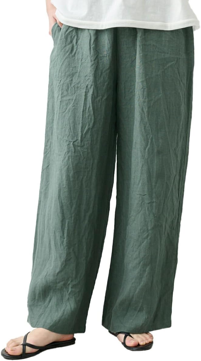 美品 ユリウス カーキ ミリタリー ワイドパンツ ナイロンパンツ